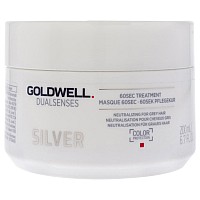 Goldwell Dualsenses Silver 60Sec Treatment, 6.7 oz,