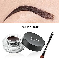 Maepeor 12 Colors Eyebrow Pomade Fullpigmented Long Lasting Waterproof Eyebrow Cream Gel Filling Shaping Tinted Eyebrows Enha