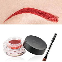 Maepeor 12 Colors Eyebrow Pomade Fullpigmented Long Lasting Waterproof Eyebrow Cream Gel Filling Shaping Tinted Eyebrows Enha