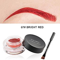 Maepeor 12 Colors Eyebrow Pomade Fullpigmented Long Lasting Waterproof Eyebrow Cream Gel Filling Shaping Tinted Eyebrows Enha