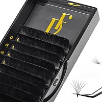 Eyelash Extension Easy Fan Volume Lashes 005Mm C Curl 22Mm Volume Lash Extensions Rapid Blooming Self Fanning Df Lash Extension