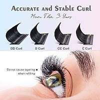 Eyelash Extension Easy Fan Volume Lashes 005Mm C Curl 22Mm Volume Lash Extensions Rapid Blooming Self Fanning Df Lash Extension