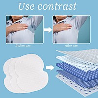 100 Pcs Underarm Sweat Pads Armpit Sweat Pads For Women And Men Disposable Underarm Shields Pads For Clothing Sweating Comfort