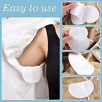 100 Pcs Underarm Sweat Pads Armpit Sweat Pads For Women And Men Disposable Underarm Shields Pads For Clothing Sweating Comfort