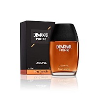 Drakkar Intense By guy Laroche For Men - Long Lasting Eau De Parfum cologne For Men - Preferred Mens Fragrances Of Vanilla, Bergamot, Rosemary, clary Sage, And Patchouli Oil - EDP Spray - 34 Oz