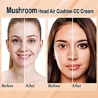 Mushroom Head Air Cushion Cc Cream Nature Foundationmoisturizing Bb Cream Makeup Long Lasting Matte Concealerbright Makeup Bas