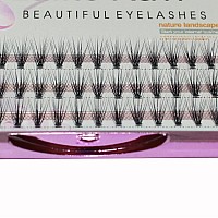 Dedila 810121416171820Mm 60Pcs 20 Root Grafting Individual False Eyelashes Mink Natural Long Eye Lashes Cluster Extension