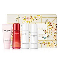 Upgraded Donginbi Korean Red Ginseng Essential Care Set Ex Anti Aging Skin Care Routine Kit Skin Moisturizing For All Skin