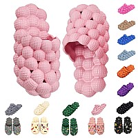 Aiminuo Bubble Slides Slippers For Women Men Funny Massage Slippers Golf Ball Slides Cloud Cushion Thick Sole Spa Slides Nonsli