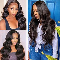 Yisea Body Wave 4 Bundles With Closure22 24 26 2820Bundles With Closure 100 Unprocessed Brazilian Body Wave Human Hair Bund