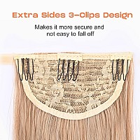 Seikea Long Ponytail Extension Straight Wrap Around Clip In Ponytail Hair Extensions Natural Soft Synthetic Hairpiece For Women