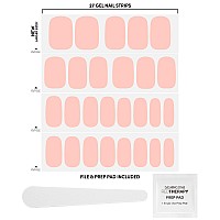 Dashing Diva Gloss Nail Strips Cotton Candy Uv Free Chip Resistant Long Lasting Gel Nail Stickers Contains 27 Nail Wraps