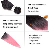 Pre Stretched Braiding Hair Extensions 20 Inch 8 Packs Professional Synthetic Braid Hair For Women Crochet Braids Soft Yaki Text