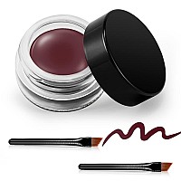 Erinde Waterproof Gel Eyeliner Long Lasting Cream Eyeliner Gel Pot Highintensity Pigments Smudgeproof Eye Liner Makeup Wate