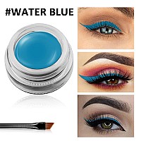 Erinde Gel Eyeliner Waterproof Long Lasting Cream Eyeliner Gel Highintensity Pigments Smudgeproof Eye Liner Makeup Eyeshado