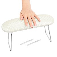 krofaue Nail Arm Rest,Professional Microfiber Leather Nail Hand Rest Stand Arm Rest for Acrylic Nails Cushion Hand Holder