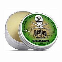 Moustache And Beard Growth Wax For Men 30Ml Moistureresistant With Natural Ingredients Strong Hold Eucalyptus Scent For