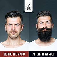 Moustache And Beard Growth Wax For Men 30Ml Moistureresistant With Natural Ingredients Strong Hold Eucalyptus Scent For