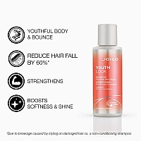 Joico Youthlock Shampoo Formulated With Collagen Youthful Body Bounce Reduce Breakage Frizz Soften Detangle Hair B