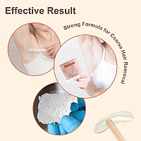 Hard Wax Beads for Hair Removal, Yovanpur Wax Beans For Sensitive Skin, Wax Beads for Brazilian Waxing, Bikini Face Eyebrow Back Chest Legs, At Home Pearl Wax Beads For Men Women, 300g (10 Oz)/bag with 10pcs Wax Spatulas (Coconut)