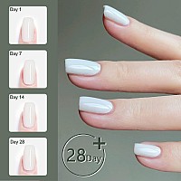 Nail Builder Gel Lofuanna 56G Leduv White Hardbuilder Gel For Nails Selfleveling Formula Nail Gel Builder With Nail Art Brush