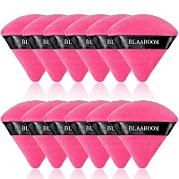 Blaaroom 12 Pieces Powder Puff Face Makeup Puff Triangle Powder Puffs For Loose Powder Wet Dry Powder Soft Cosmetic Foundation S