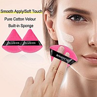 Blaaroom 12 Pieces Powder Puff Face Makeup Puff Triangle Powder Puffs For Loose Powder Wet Dry Powder Soft Cosmetic Foundation S