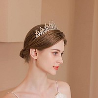 Kamirola Queen Crown And Tiaras Princess Crown For Women Crystal Headbands For Bridal Princess For Wedding And Party