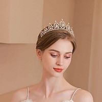 Kamirola Queen Crown And Tiaras Princess Crown For Women Crystal Headbands For Bridal Princess For Wedding And Party