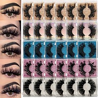 25Mm Mink Eyelashes Wholesale Ninglash 30 Pack False Eyelashes Dramatic Real Mink Eyelashes Thick Handmade Full Strip Lashes