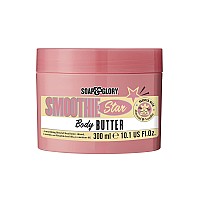 Soap Glory Smoothie Star Body Butter Vanilla And Almond Infused Body Cream With Vitamin E Shea Butter Rich Moisturizing