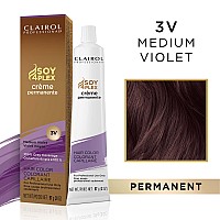 Clairol Professional Permanent Crme 3V Medium Violet 2Oz