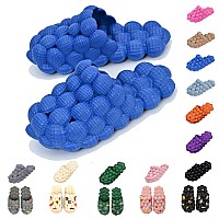 Aiminuo Bubble Slides Slippers For Women Men Funny Massage Slippers Golf Ball Slides Cloud Cushion Thick Sole Spa Slides Nonsli