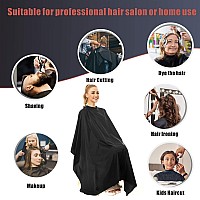 izzycka 5 Pack Barber Cape for men, Salon Large Hair Cutting Cape, 64