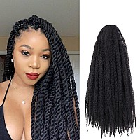 Spring Twist Hair Marley Twist Braiding Hair 26Inch Crochet Hair 6Packs Afro Twist Hair Cuban Twist Hair Marley Twist Hair Kinky