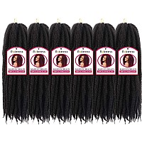 Spring Twist Hair Marley Twist Braiding Hair 26Inch Crochet Hair 6Packs Afro Twist Hair Cuban Twist Hair Marley Twist Hair Kinky