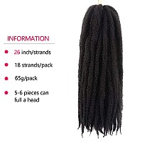 Spring Twist Hair Marley Twist Braiding Hair 26Inch Crochet Hair 6Packs Afro Twist Hair Cuban Twist Hair Marley Twist Hair Kinky