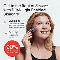 Solawave Bye Acne Spot Treatment Red Light Therapy And Blue Light Therapy Use Before Pimple Patches Acne Light Device Face C