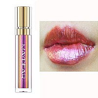 Maydear Chameleon Lipstick High Pigmented Pink Lipstick For Women Metallic Shine Lip Gloss Fullcoverage Multichrome Lipstick