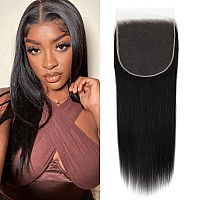 Beeos 6X6 Skinlike Real Hd Lace Closure Only 010Mm Ultrathin Undetectable Swiss Lace Pre Plucked Natural Hairline With Baby H