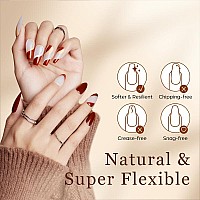 Modelones Coffin Nail Tips 500Pcs Preshaped Half Matte Full Cover False Nails Gel Nail Tips Acrylic Press On Nails For Nail E