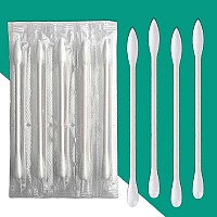 400 Pack Cotton Swab Individually Wrapped Individually Wrapped Double Tipped Cotton Swabs Paper Sticks Cotton Budswhite Round