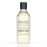 Deep Steep Bubble Bath 10 Oz Pure Coconut