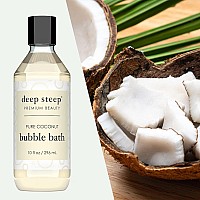 Deep Steep Bubble Bath 10 Oz Pure Coconut