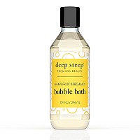 Deep Steep Bubble Bath 10 Oz Grapefruit Bergamot