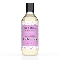 Deep Steep Bubble Bath 10 Oz Lilac Blossom