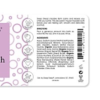 Deep Steep Bubble Bath 10 Oz Lilac Blossom