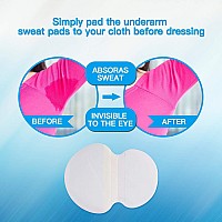 Large Underarm Sweat Pads For Women And Men Fight Hyperhidrosis 50 Pcs Canagrow Disposable Armpit Sweat Pads Comfortable Unfl