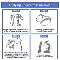 Large Underarm Sweat Pads For Women And Men Fight Hyperhidrosis 50 Pcs Canagrow Disposable Armpit Sweat Pads Comfortable Unfl