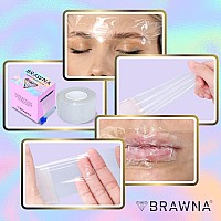 Brawna 1300 Ft 400 M Superior Preservative Film Microblading Wrap For Lip Blush Eyebrow Lamination Tint Kit Lash Lift